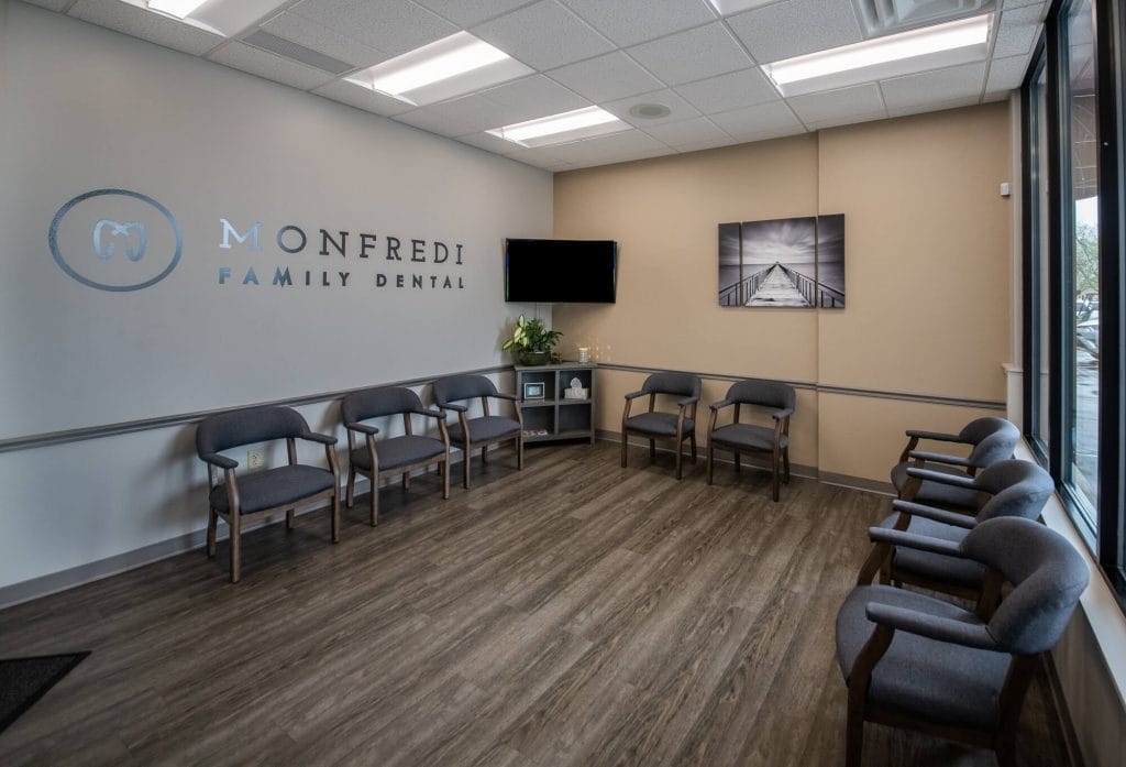 Monfredi Family Dental Lobby