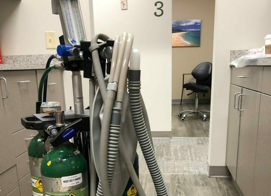 Now Offering 'Laughing Gas' to Ease Anxiety! Monfredi Family Dental