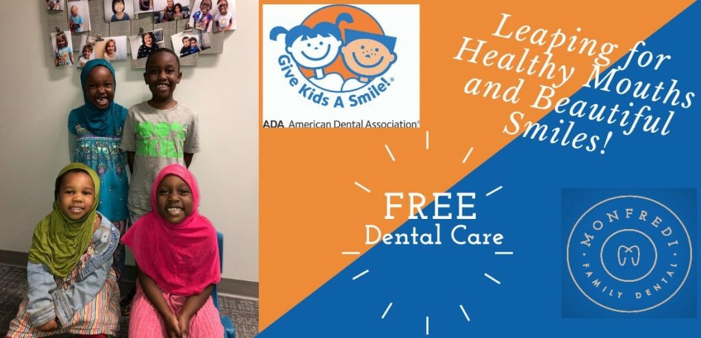 Monfredi Family Dental is Hosting "Give Kids a Smile"!